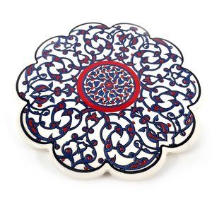 Turkish Handmade Ceramic Coaster